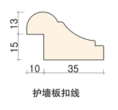 護(hù)墻板扣線